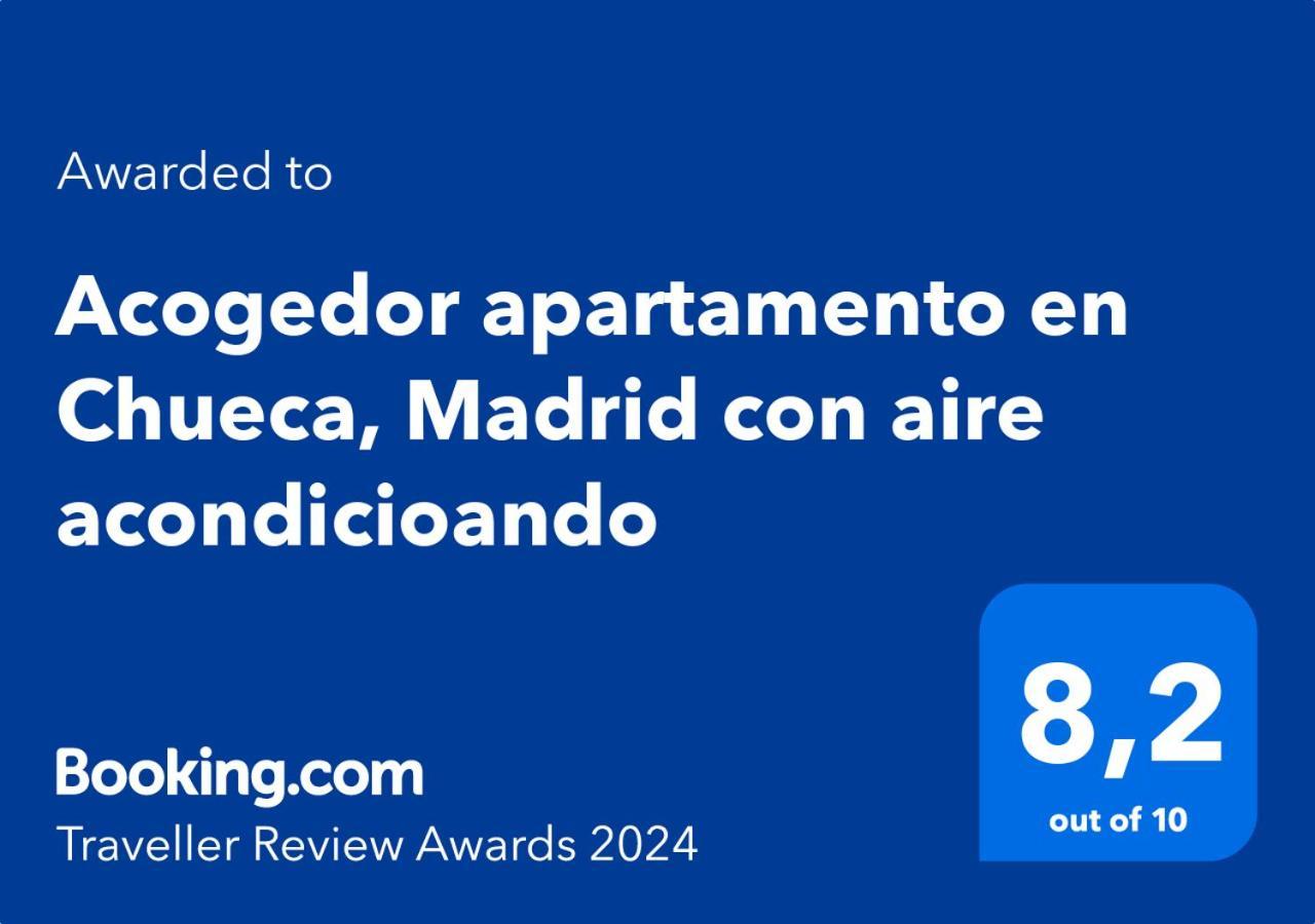 Comodo Y Acogedor Apartamento En Chueca, Gran Via Con Aire Acondicionado Y Calefaccion Madrid Esterno foto